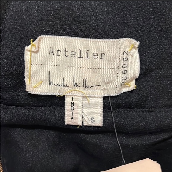 NWT Nicole Miller Artelier Sequin Blouse - Picture 3 of 4